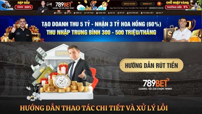 Rút tiền 789BET: Hướng dẫn thao tác chi tiết và xử lý lỗi Rút tiền 789BET: Hướng dẫn thao tác chi tiết và xử lý lỗi